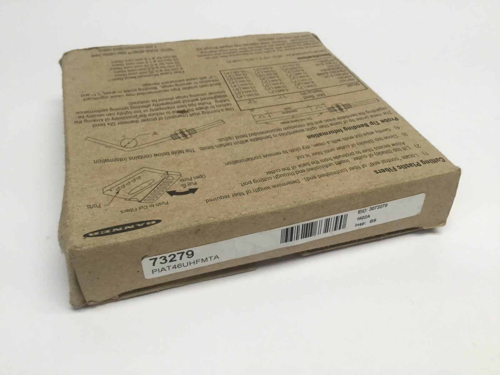 Banner PIAT46UHFMTA Opposed Mode Plastic Fiber Sensor 73279 - Maverick Industrial Sales