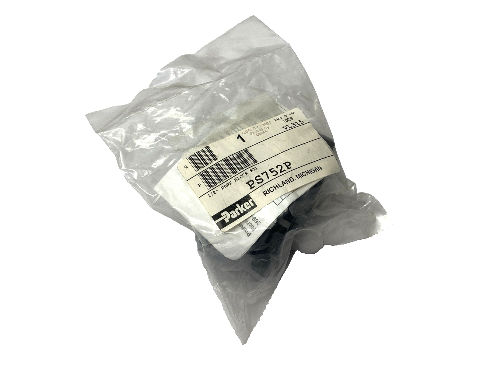 Parker PS752P Port Block Kit 1/2" - Maverick Industrial Sales