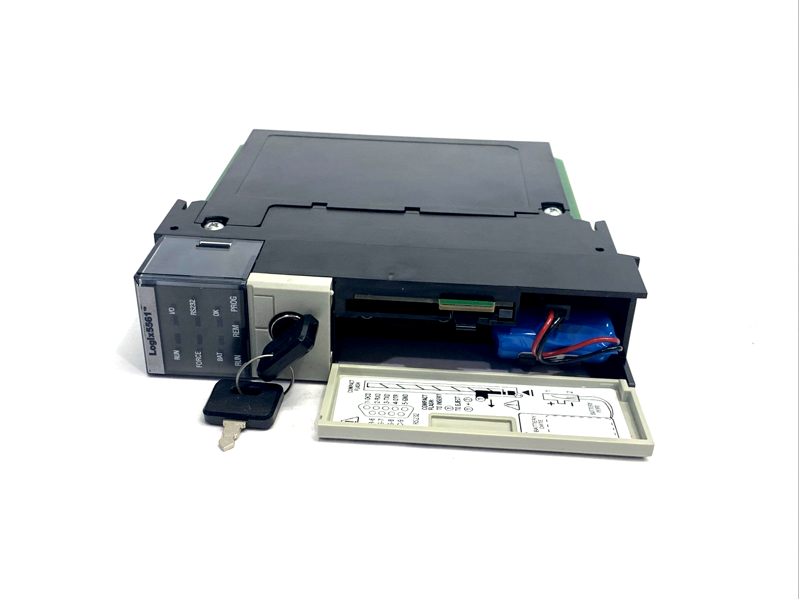 1756-L61 | Allen Bradley Ser. B ControlLogix 5561 Processor, 2MB Memory Control - Used - Maverick Industrial Sales