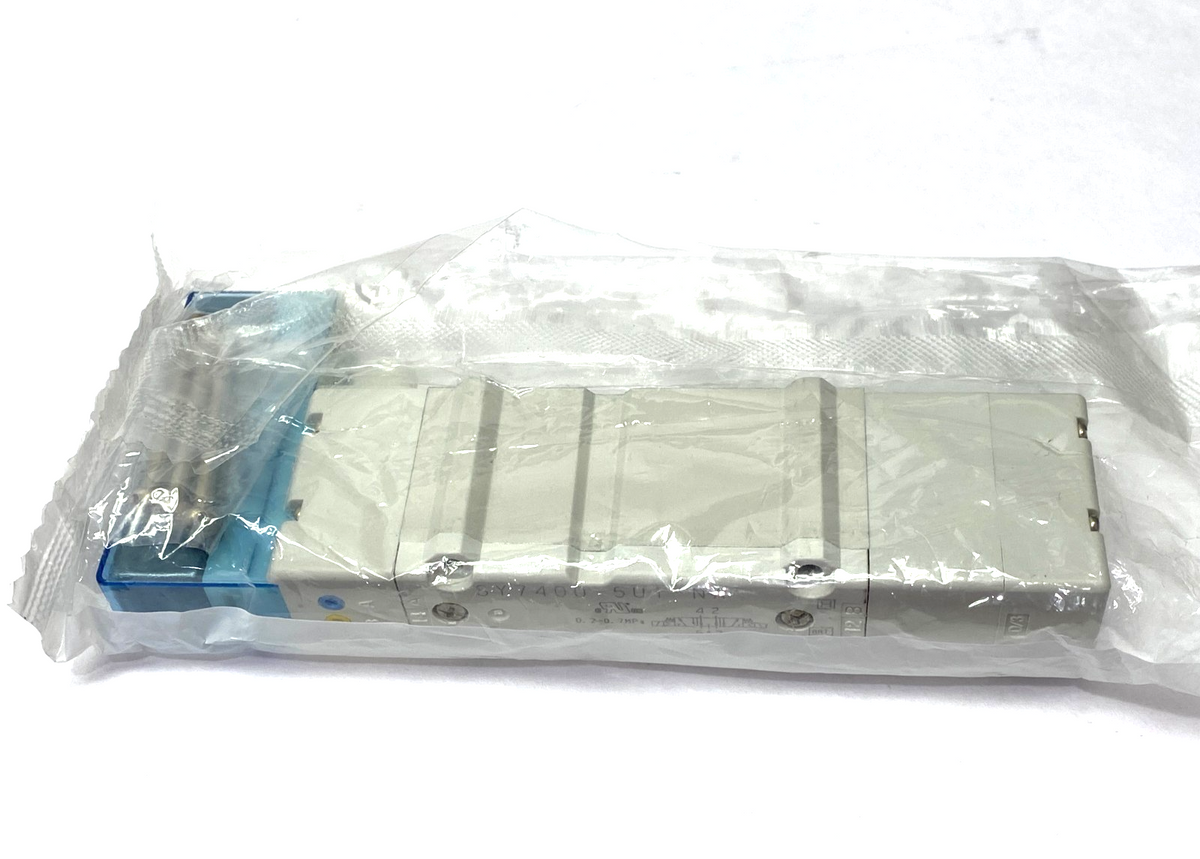 SMC SY7400-5U1-NA Pneumatic Solenoid Valve 5-Port - Maverick Industrial Sales