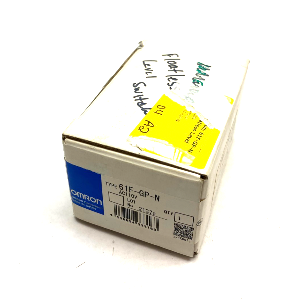 Omron 61F-GP-N Floatless Level Switch Plug-In Type 11-Pin - Maverick Industrial Sales