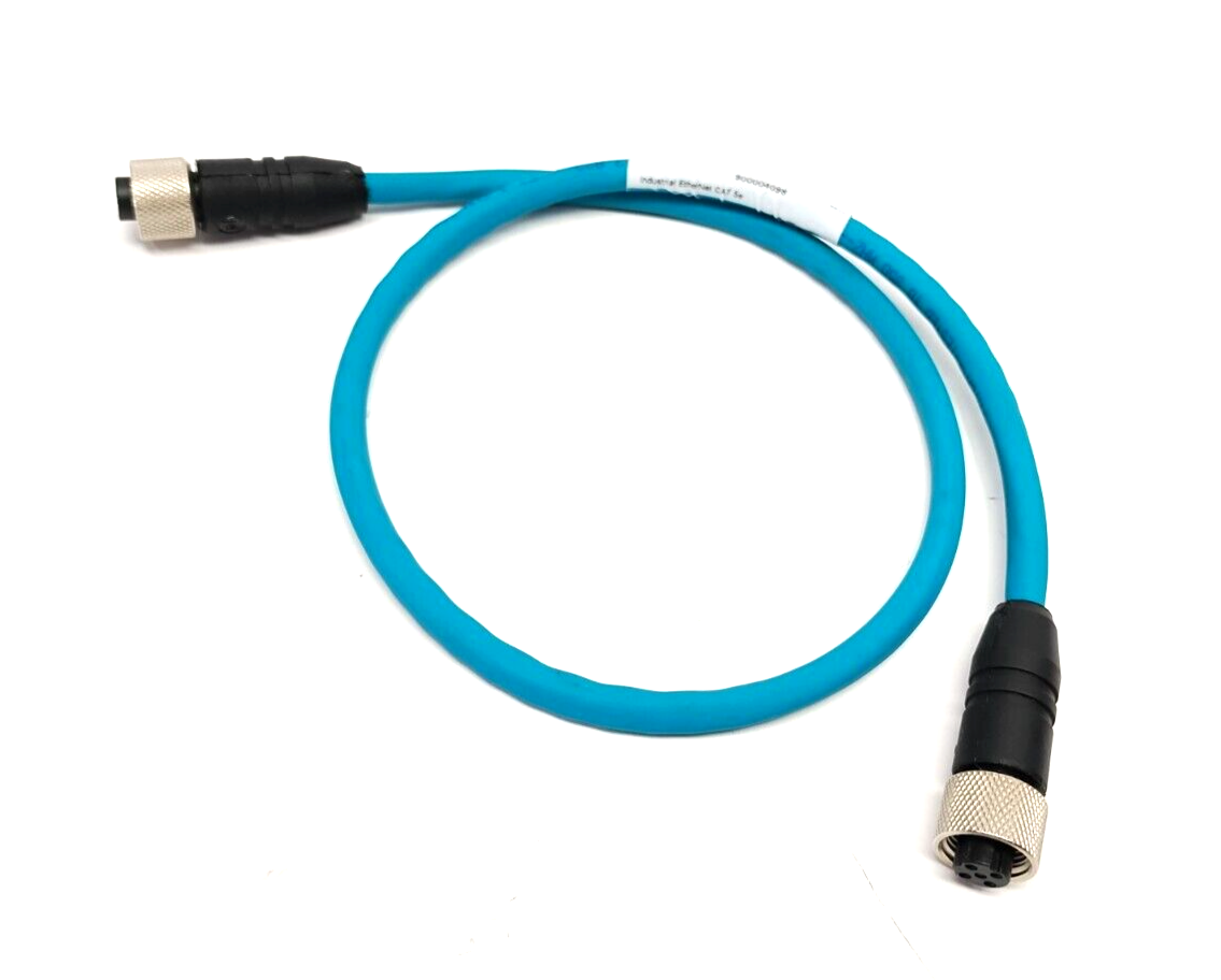 Lumberg Automation 0985 806 112/0.5M Ethernet Cable M12 Female 0.5m 900004098 - Maverick Industrial Sales
