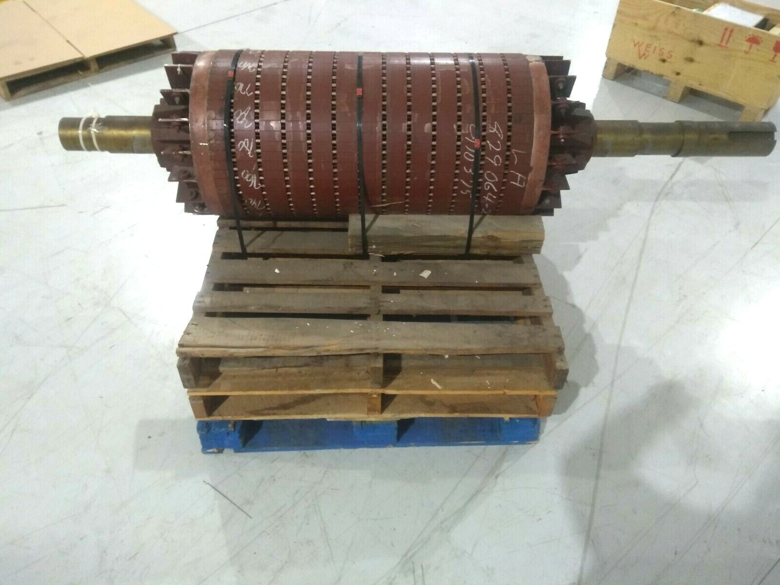 US Motors Rotor for 4000V 1250 HP Squirrel Cage Induction Motor - Maverick Industrial Sales