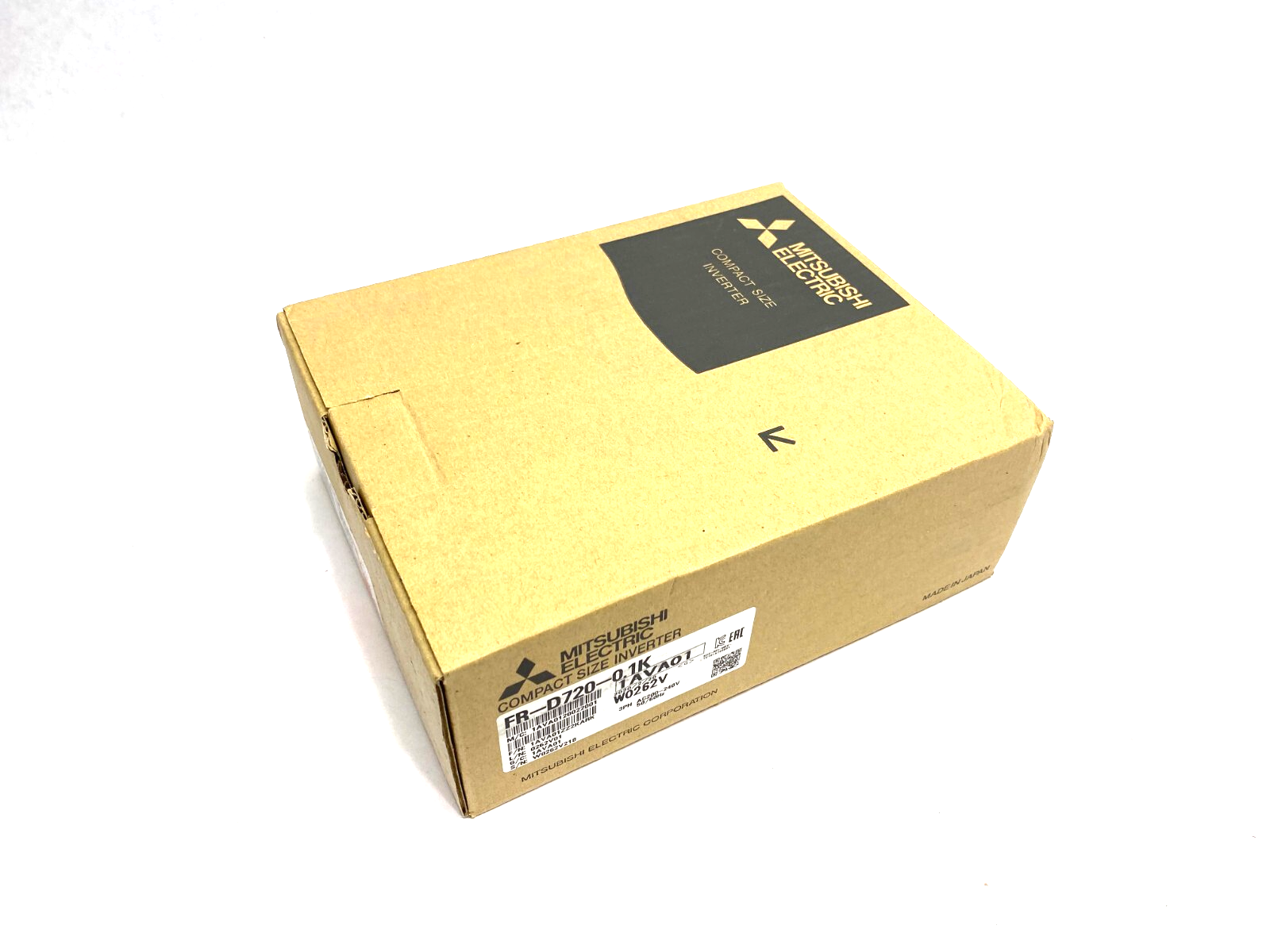 Mitsubishi FR-D720-0.1K Compact Variable Speed/Frequency Drive 3Ph AC200-240V - Maverick Industrial Sales