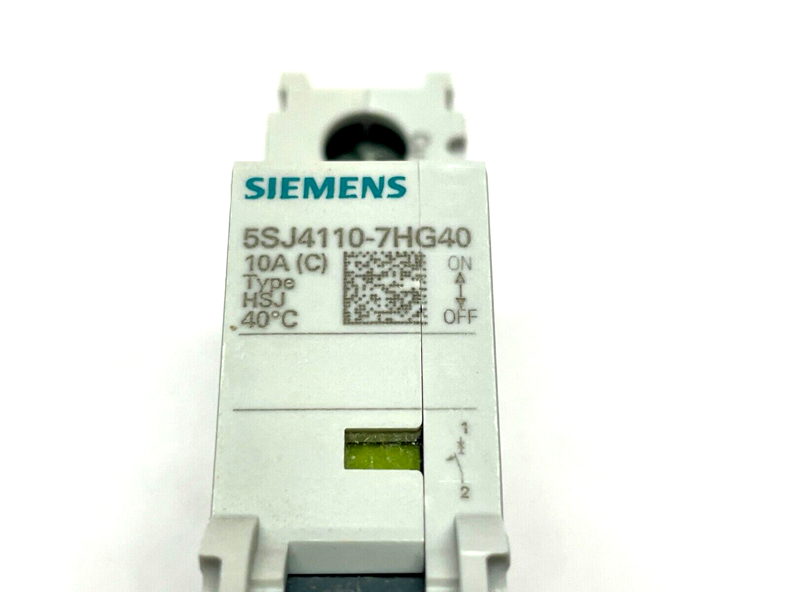 Siemens 5SJ4110-7HG40 Miniature Circuit Breaker 10A 1P - Maverick Industrial Sales