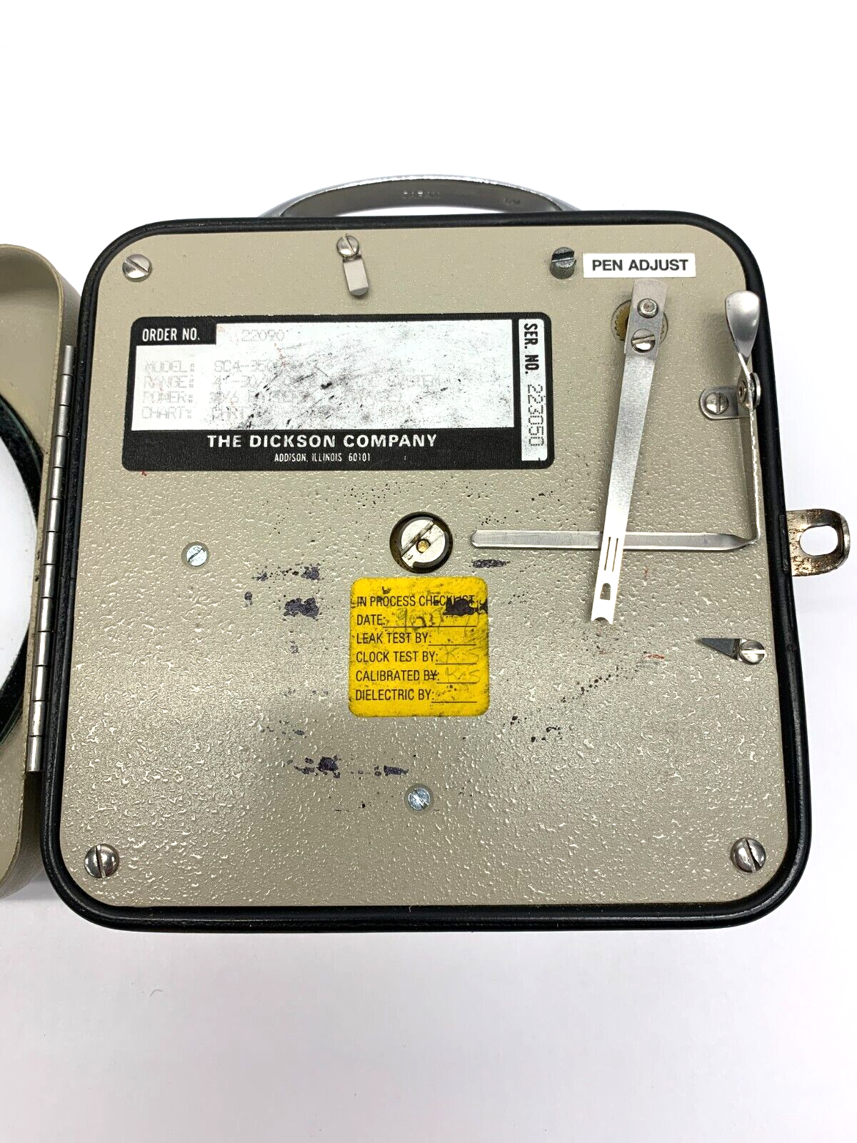 Dickson SC4-350C-B-7 Temperature Recorder 4" Chart 30/50C 7D #181 - Maverick Industrial Sales