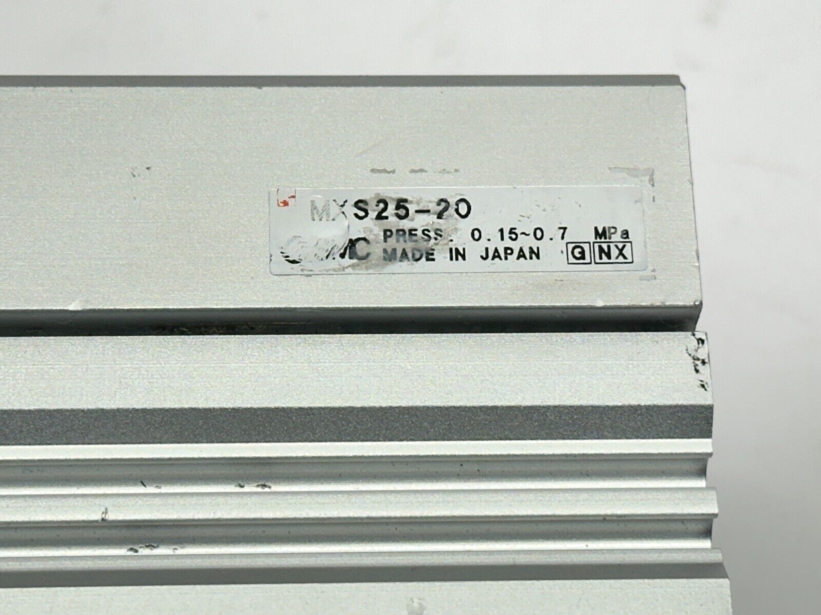 SMC MXS25-20 Pneumatic Slide Table 25mm Bore 20mm Stroke - Maverick Industrial Sales