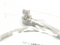 CAT6-RASV2-2-GRAY-SHLD CAT6 Shielded Patch Cord Right Angle To Straight RJ45 2' - Maverick Industrial Sales