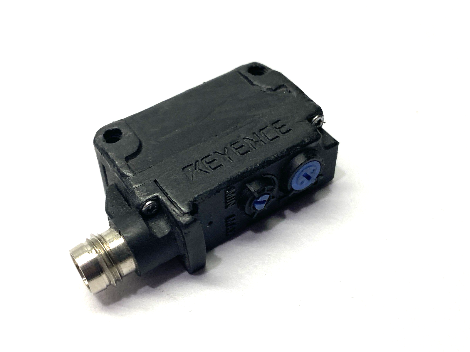 Keyence PZ-G61CP Square Retro-Reflective Photoelectric Sensor, M8, PNP, DAMAGED - Maverick Industrial Sales