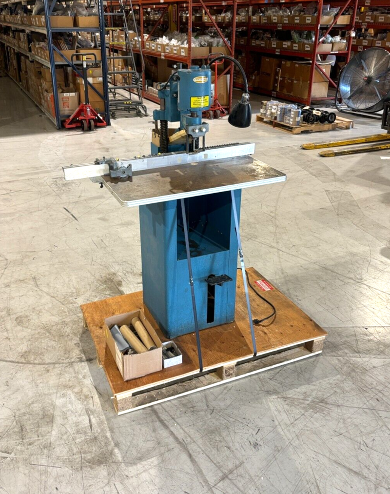 The Challenge Machinery Co. Model JF Paper Drill Press, Commercial Hole Punch - Maverick Industrial Sales