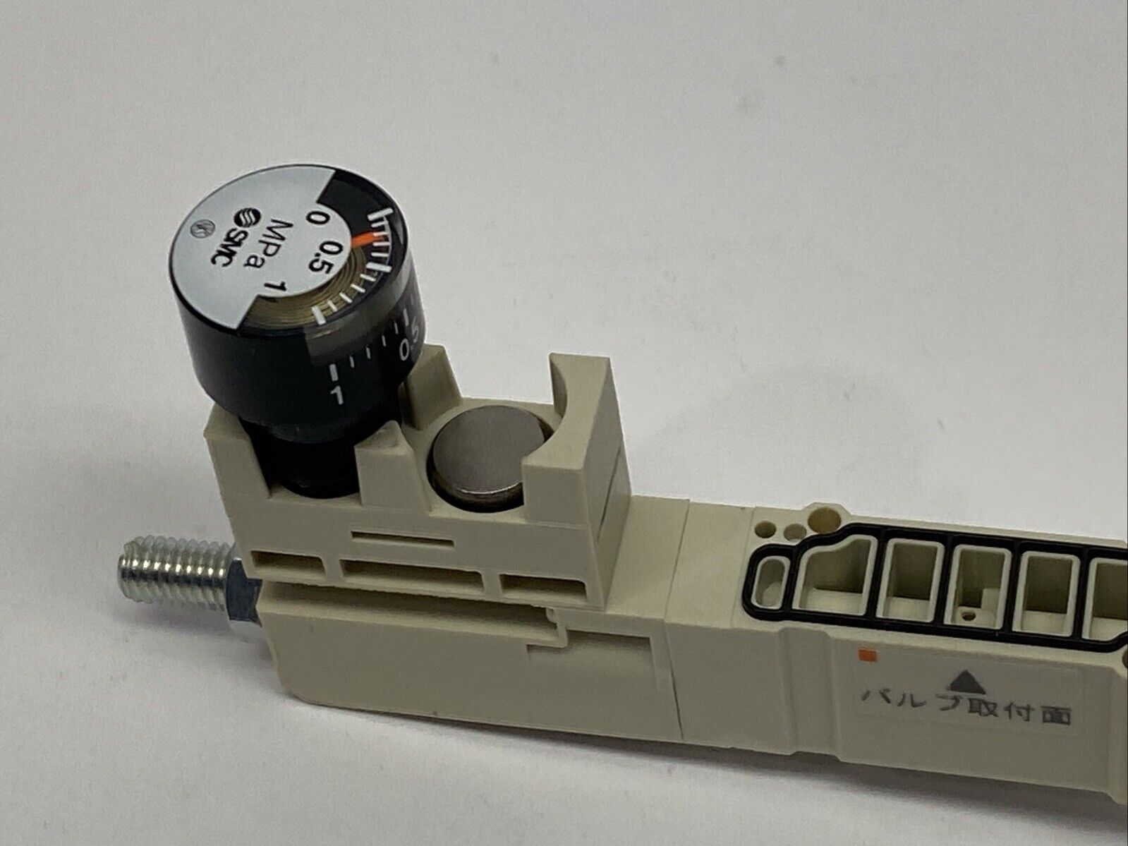 SMC SV1000-05-P Pneumatic Interface Regulator w/ Metric Gauge - Maverick Industrial Sales
