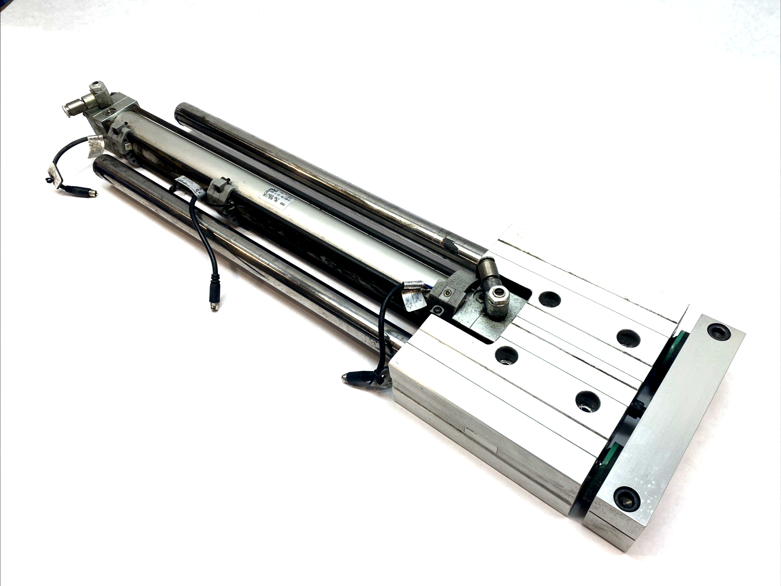 SED25 X 16-BJ-DE-E-H4 | PHD Pneumatic Slide Cylinder 25 Bore 16" - Used - Maverick Industrial Sales