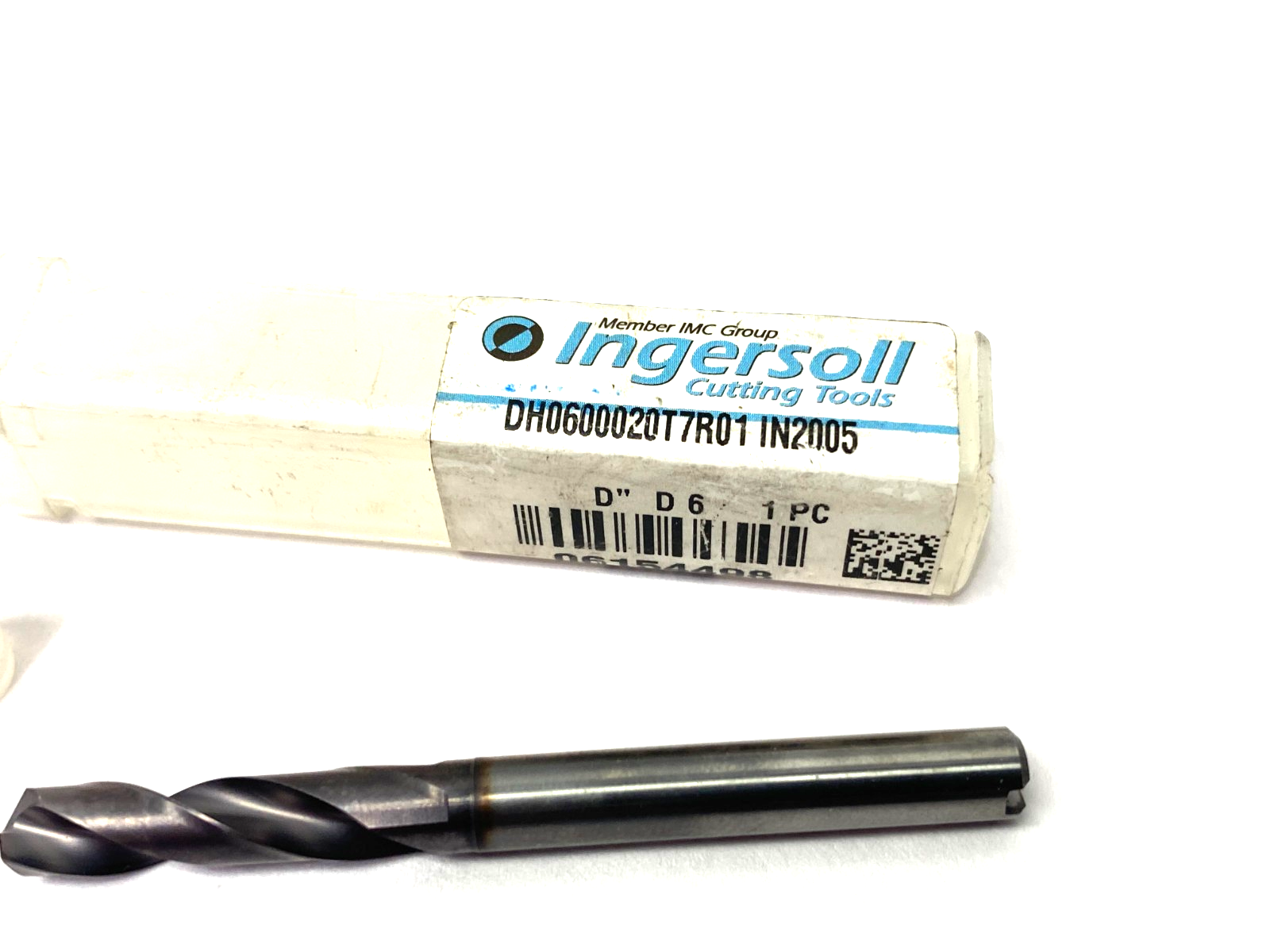 Ingersoll 6154498 Solid Carbide Drill 30° Axial Rake DH0600020T7R01 IN2005 - Maverick Industrial Sales