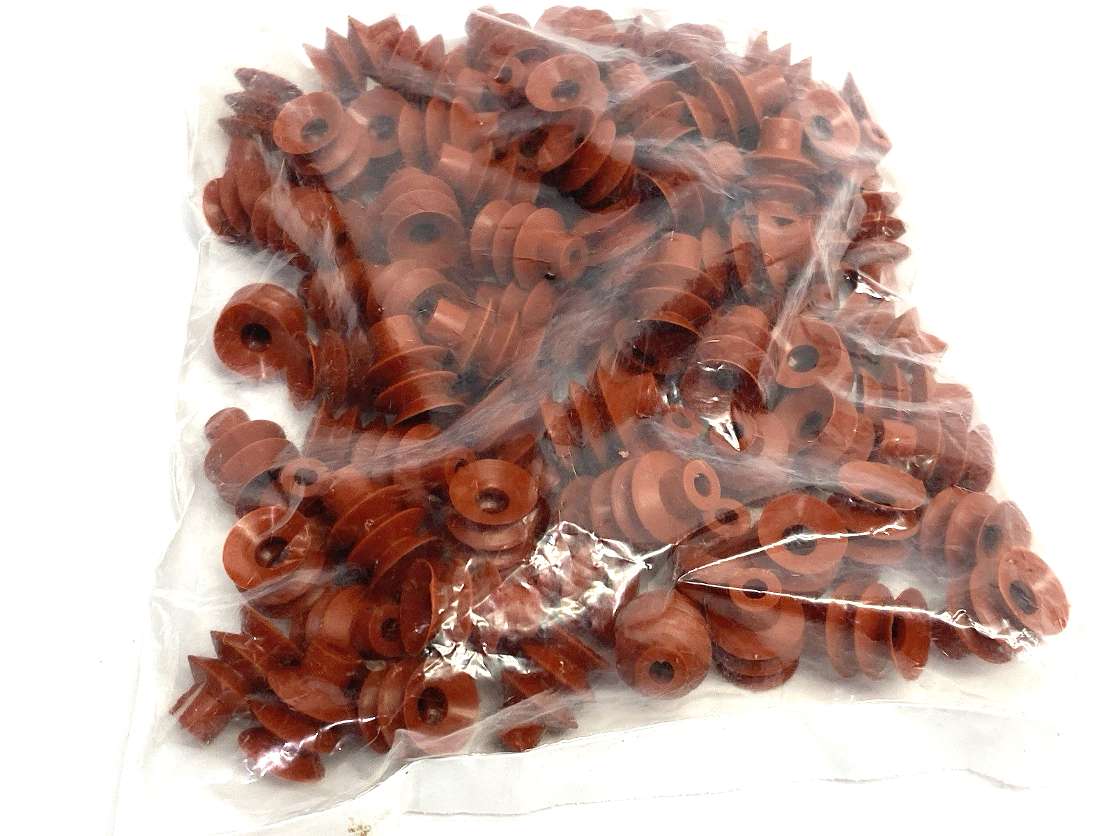 VSP14SI3 | Coval Bellows Suction Cup, Red, 14mm Diameter, PKG OF 100 - New - Maverick Industrial Sales