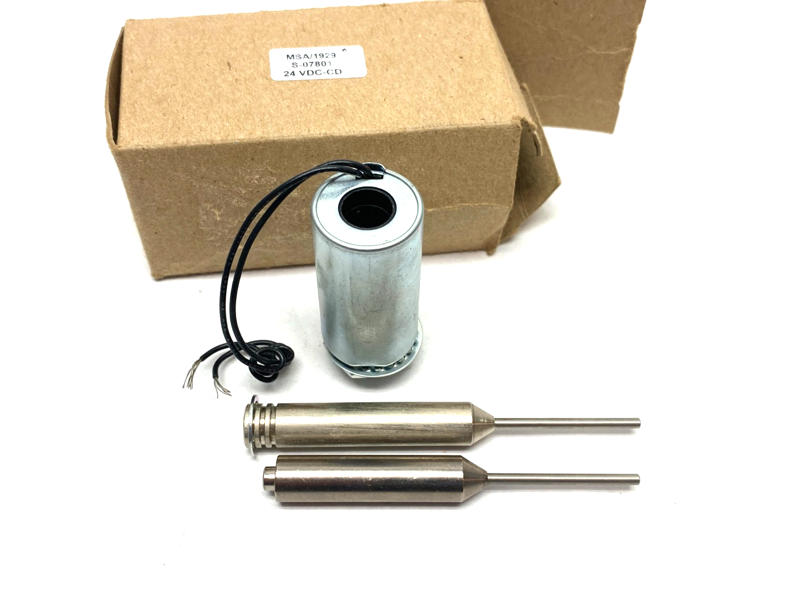 69905K381 Sealed Linear Solenoid, Continuous Use, Water-Resistant, 0.39" Stroke - Maverick Industrial Sales