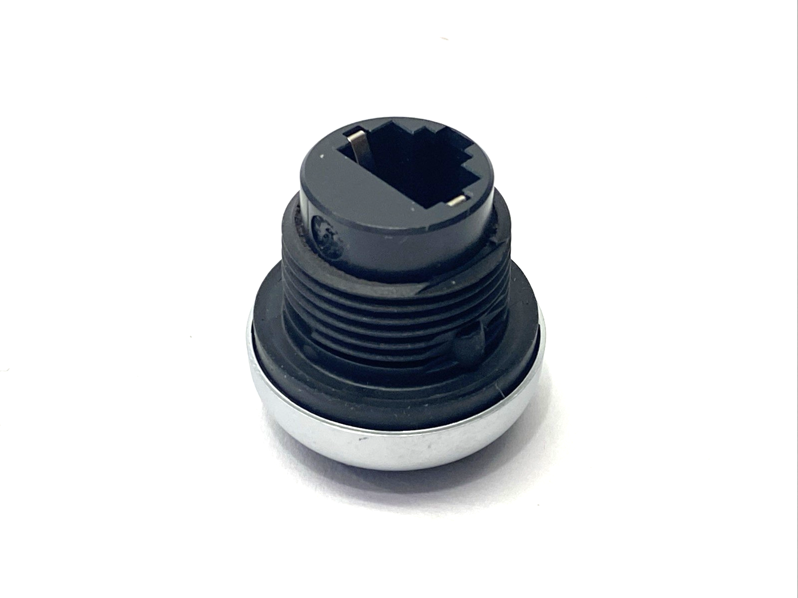 Lutze 492075 RJ45 Panel Mount Connector, M22 Thread, RJ45 F/F 8/8 Cat.5e - Maverick Industrial Sales