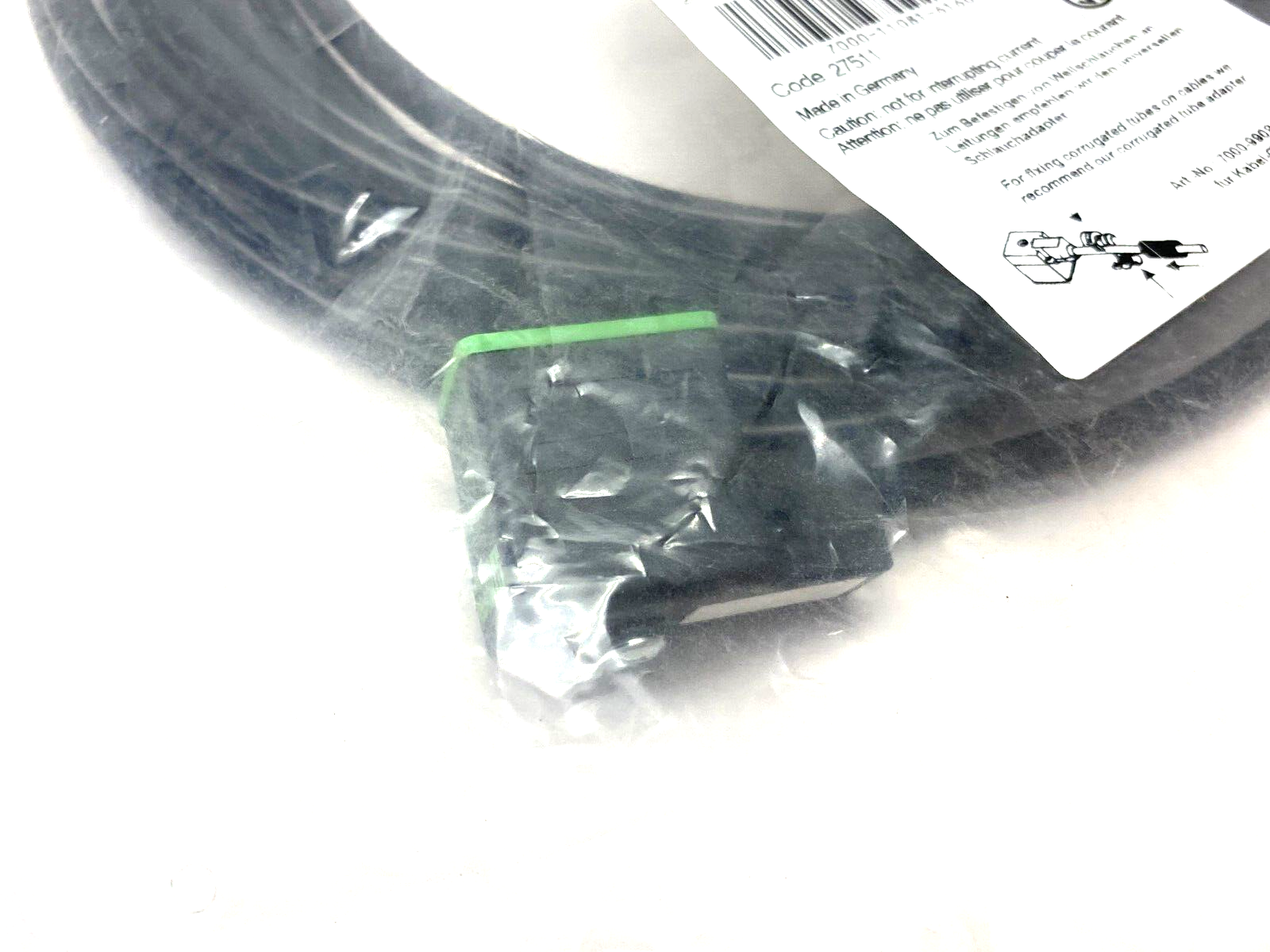 Murrelektronik 7000-11081-6160500 MSUD Valve Plug Cordset BI-11mm 180 Degree - Maverick Industrial Sales
