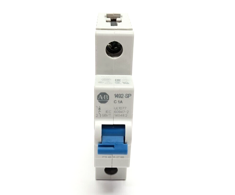 Allen Bradley 1492-SPM1C010 Ser D Miniature Circuit Breaker, 1A 1P - Maverick Industrial Sales