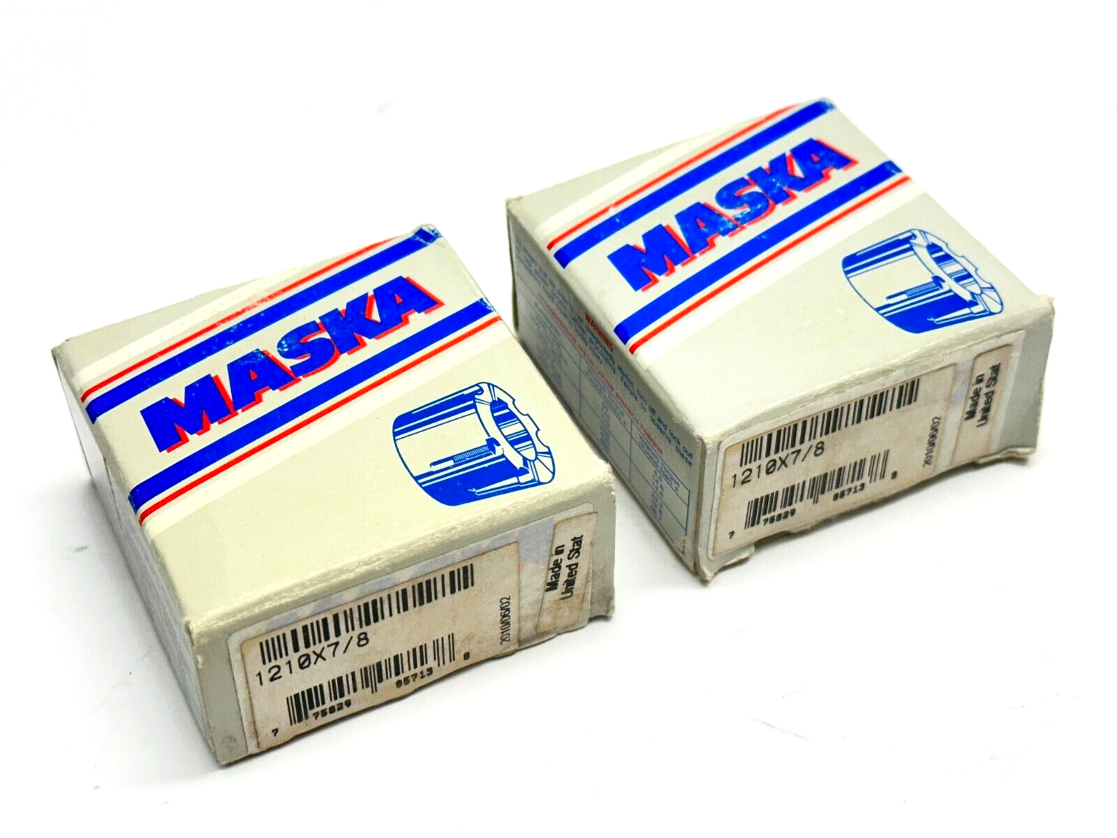 1210X7/8 | Maska Taper Lock Bushing 7/8" Keyway LOT OF 2 - New - Maverick Industrial Sales