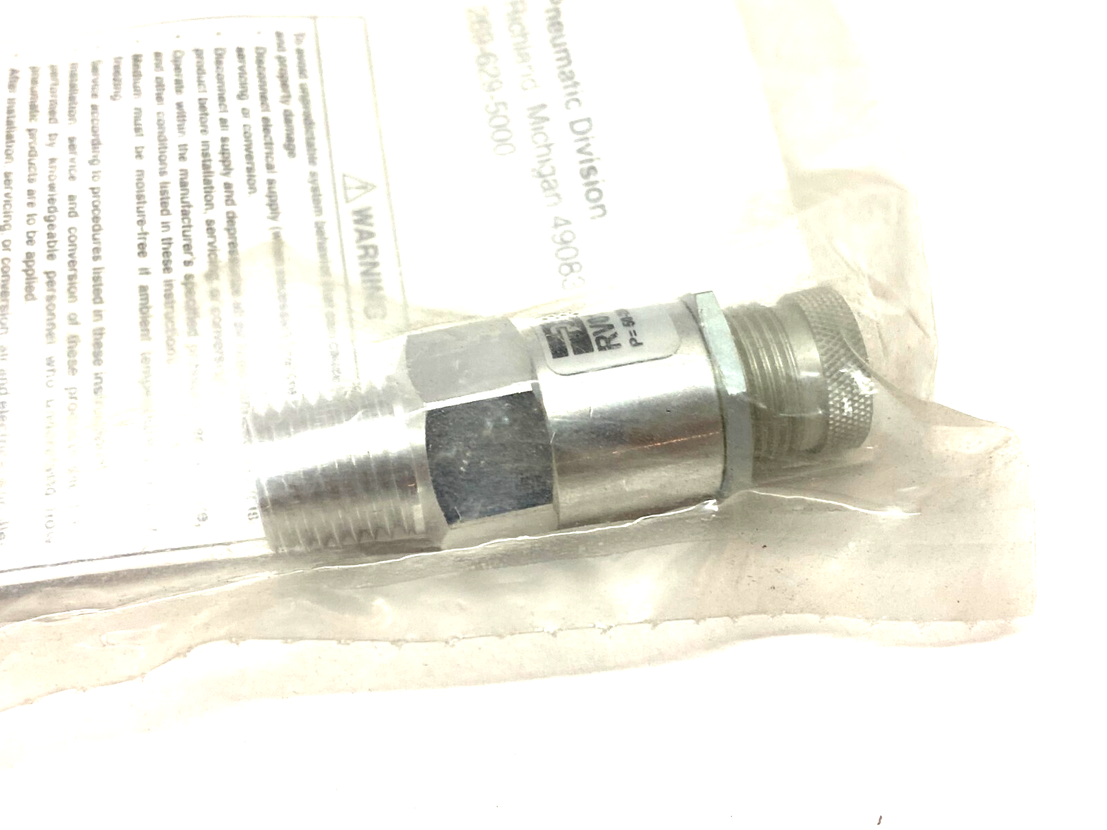 Parker RV01A1N100 Relief Valve 1/4" NPT 100psi - Maverick Industrial Sales