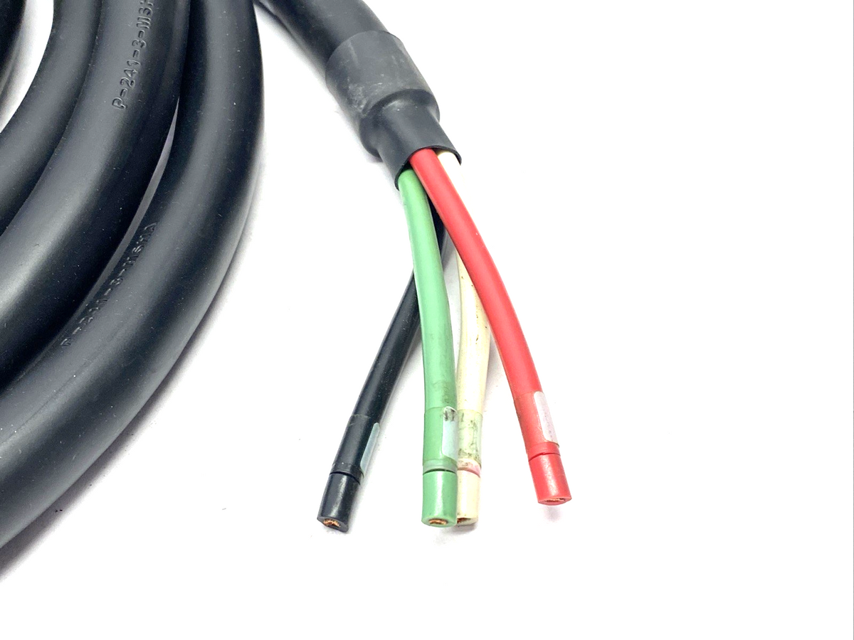 Yaskawa B4EV-05(A)-E REV 2 Servo Motor Main Circuit Power Cable 5m 6809 - Maverick Industrial Sales