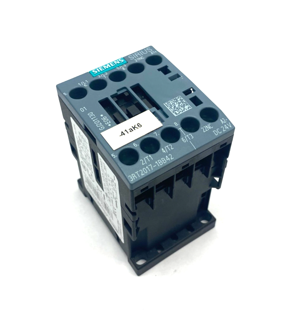 Siemens 3RT2017-1BB42 SIRIUS Power Contactor 3-Pole - Maverick Industrial Sales