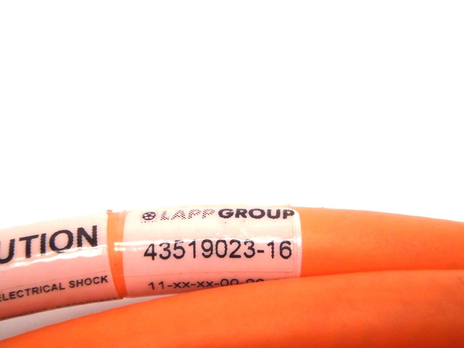 Lapp Group 43519023-16 8-Wire Control PLC Cable Orange Shield 2xAWG 22 - Maverick Industrial Sales