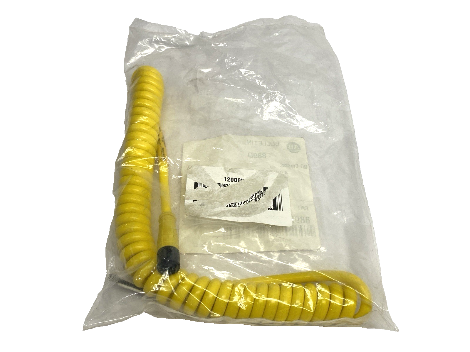 Allen Bradley 889D-F4AD-C5F Single-Ended Coiled Female Connector Cordset Ser. A - Maverick Industrial Sales