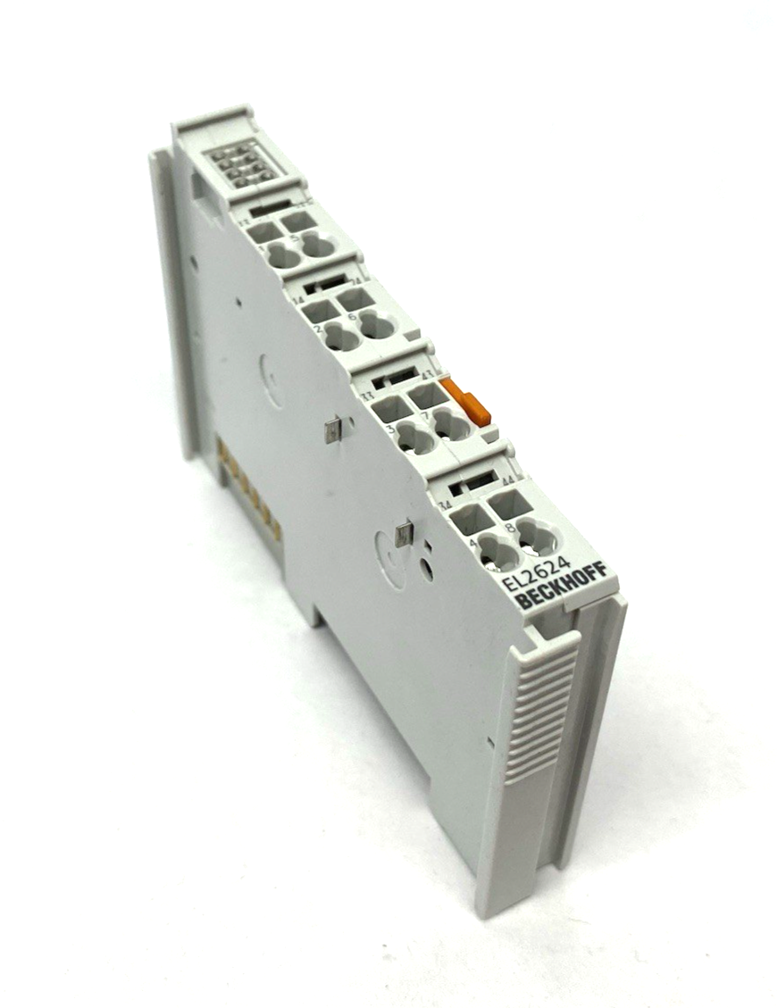 Beckhoff EL2624 EtherCAT Terminal, 4-channel relay output, 125 V AC, 30 V DC - Maverick Industrial Sales