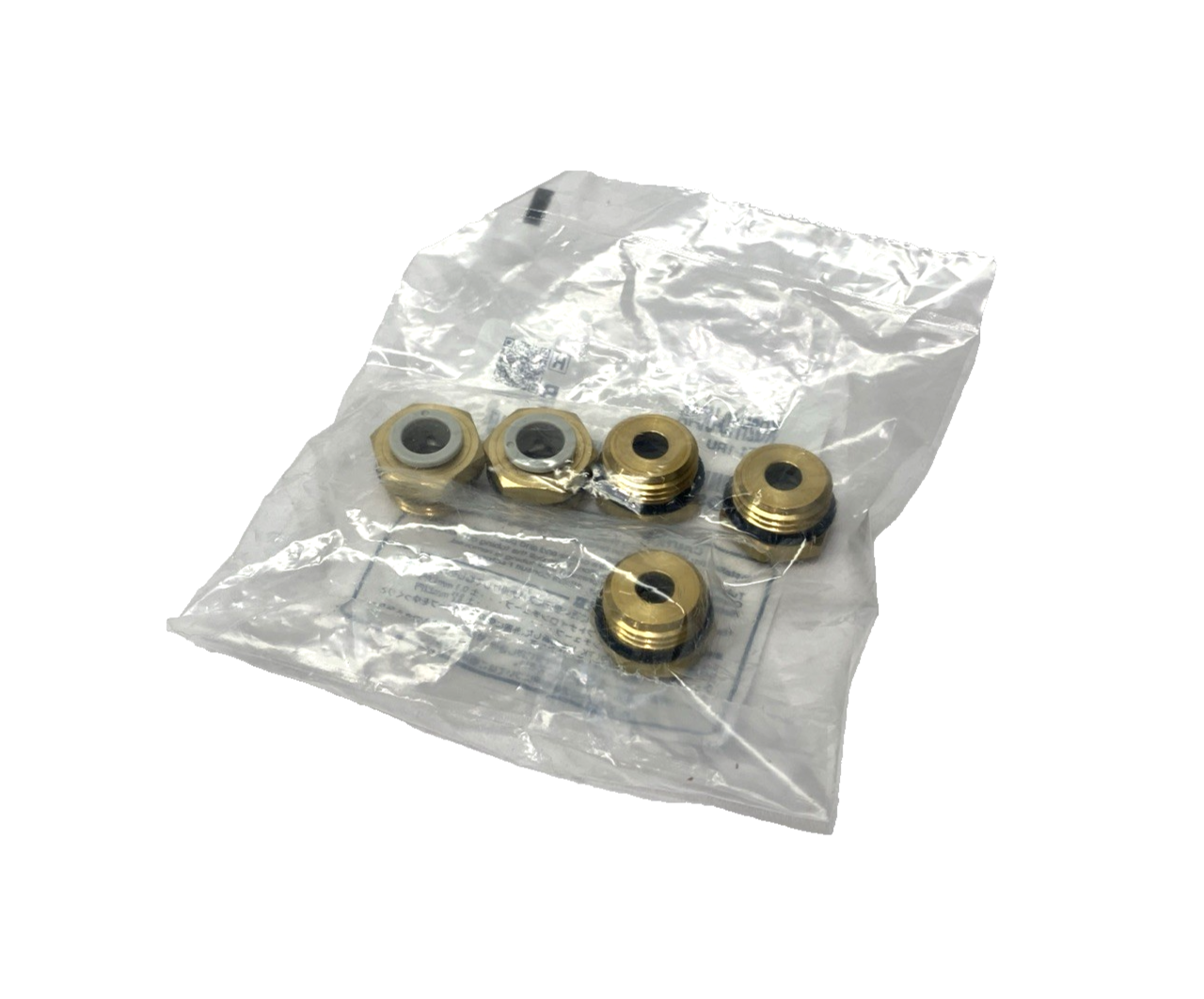 KQ2H10-U04A | SMC Pneumatic One-Touch Fitting 10mm Tube O.D. 1/2" Thread 5-PACK - New - Maverick Industrial Sales