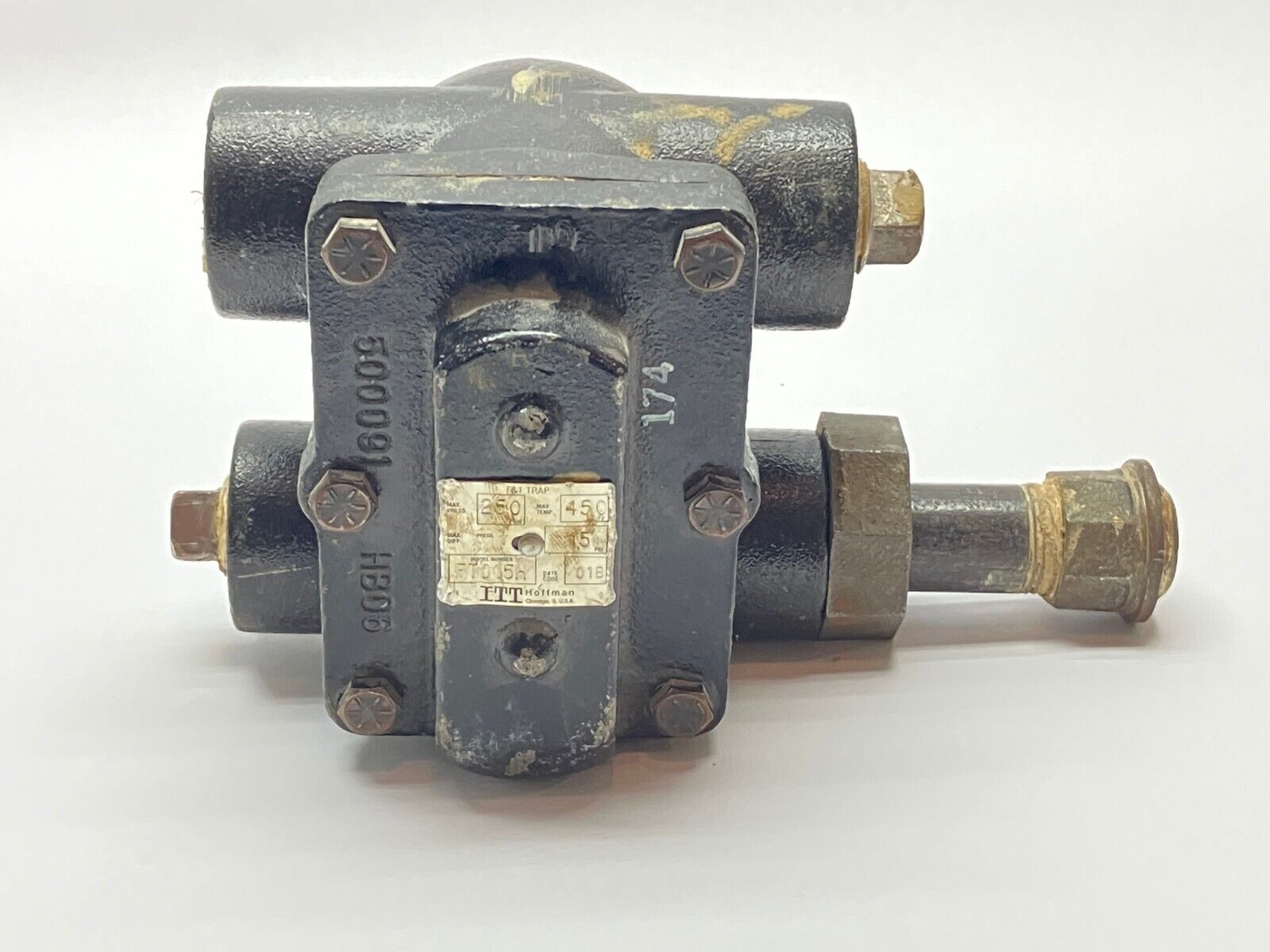 ITT Hoffman FT015H Float & Thermostatic Trap 250 PSIG Max Press - Maverick Industrial Sales