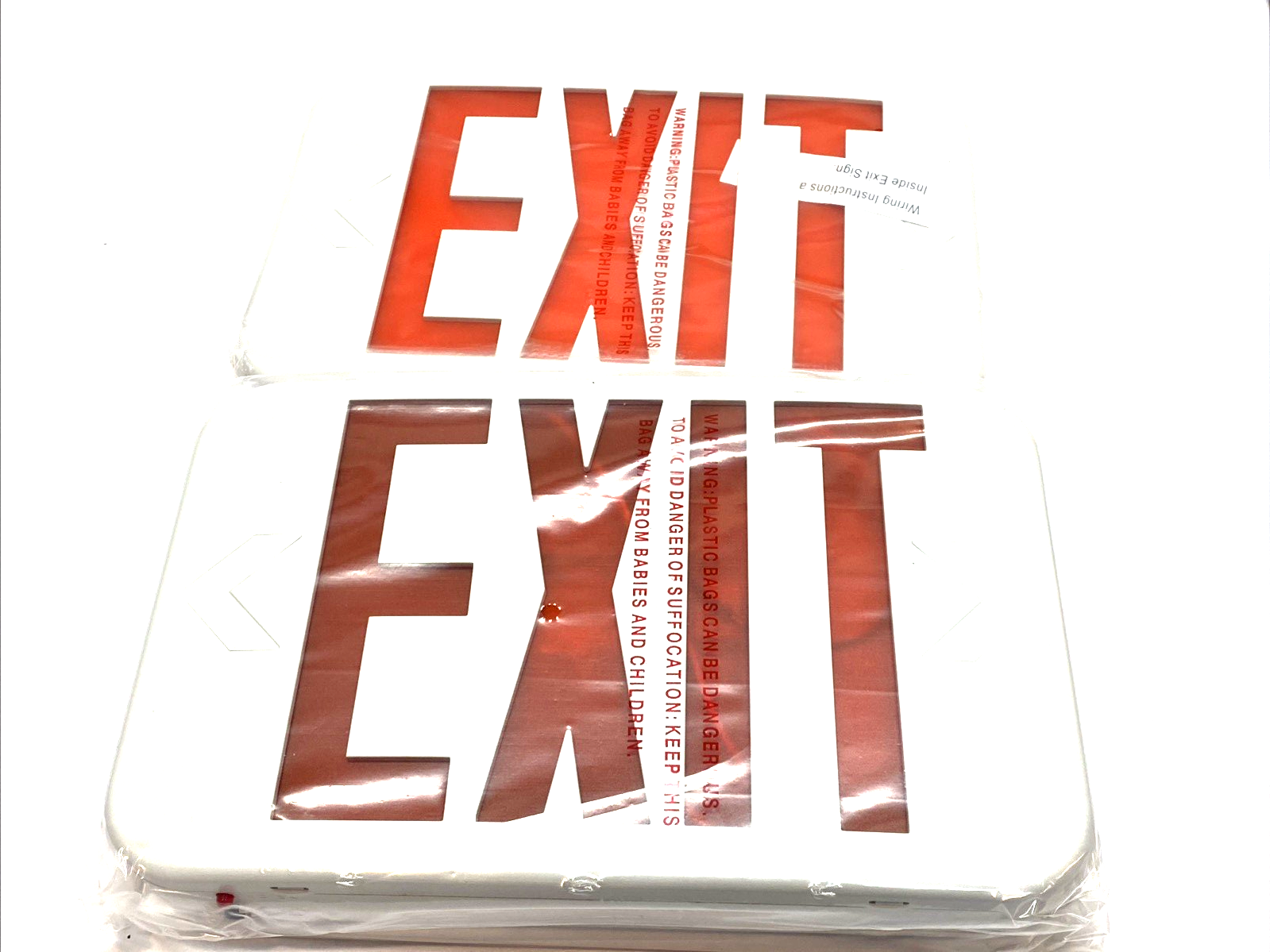 All‑Pro APX7R Self‑Powered LED Exit Sign - New – Open box - Maverick Industrial Sales