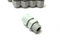 Newark NEWCAP PA Polyamide Standard Cable Gland M12x1.5 Gray IP68 LOT OF 15 - Maverick Industrial Sales