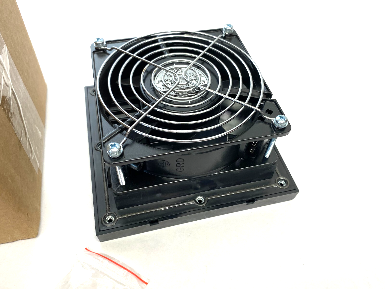 Orion Fans OA109LFG221T Snap-On Louvered Filter Exhaust Fan 148.5 x 148.5mm - Maverick Industrial Sales