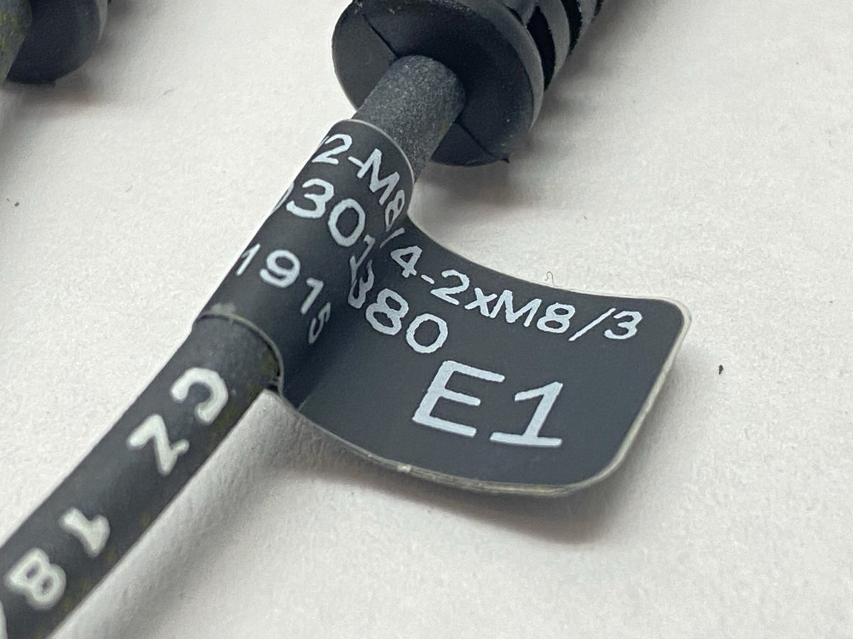 Schunk V2-M8/4-2xM8/3 Y-Splitter Connector F M8 4-Pin x 2x M M8 3-Pin 0301380 - Maverick Industrial Sales
