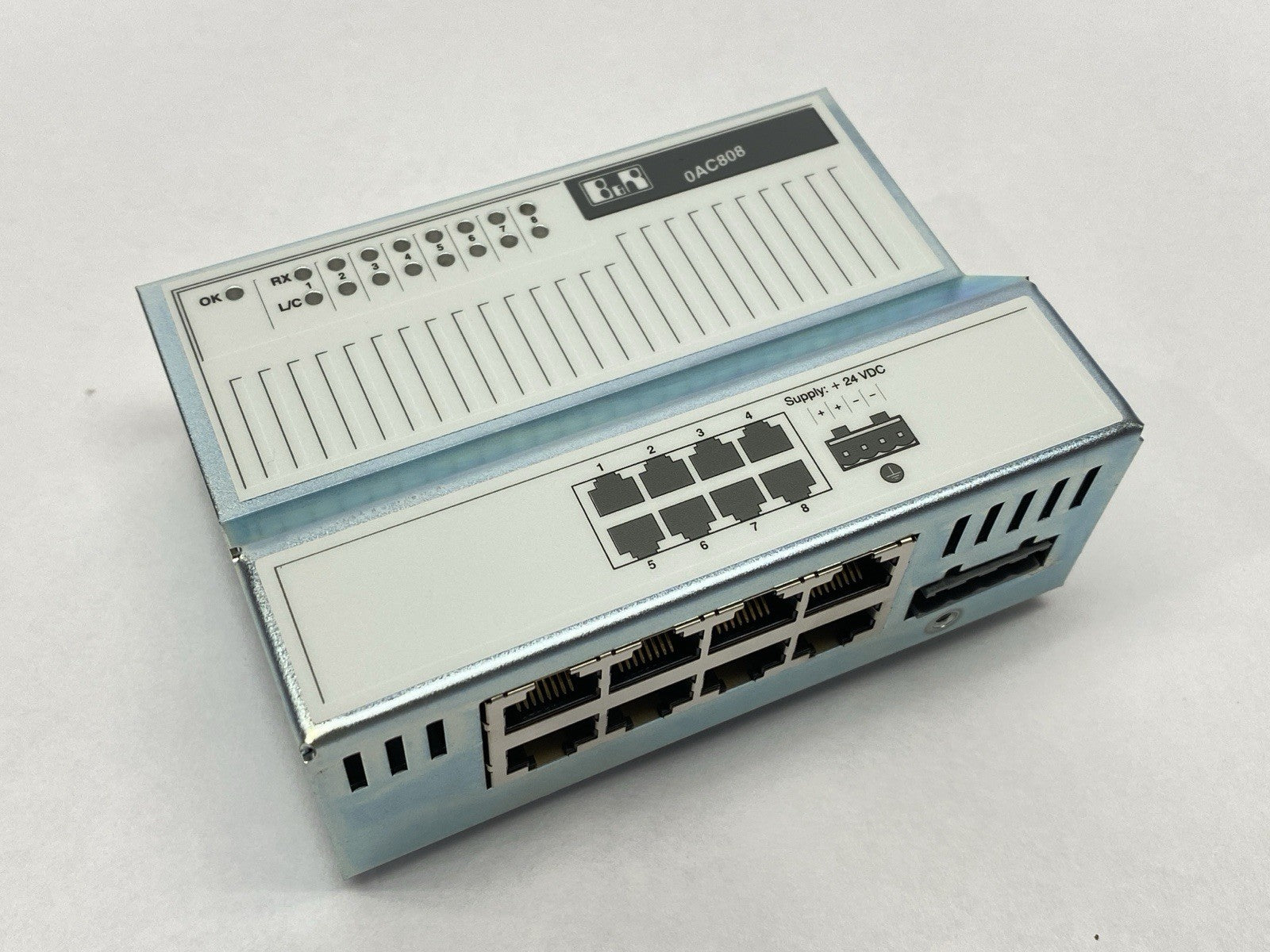 B&R Automation 0AC808.9-1 8-Port Industrial Hub - Maverick Industrial Sales