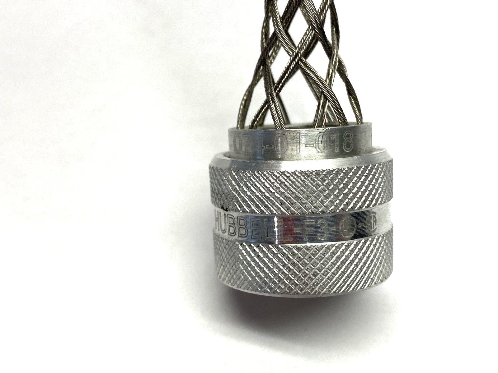 Hubbell Kellems 074-01-018 Strain Relief Cord Grip MISSING HEX CONNECTOR - Maverick Industrial Sales