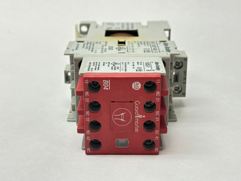 Allen Bradley 100S-C16DJ404C Ser B Safety Contactor 4-Pole 16A 24VDC - Maverick Industrial Sales