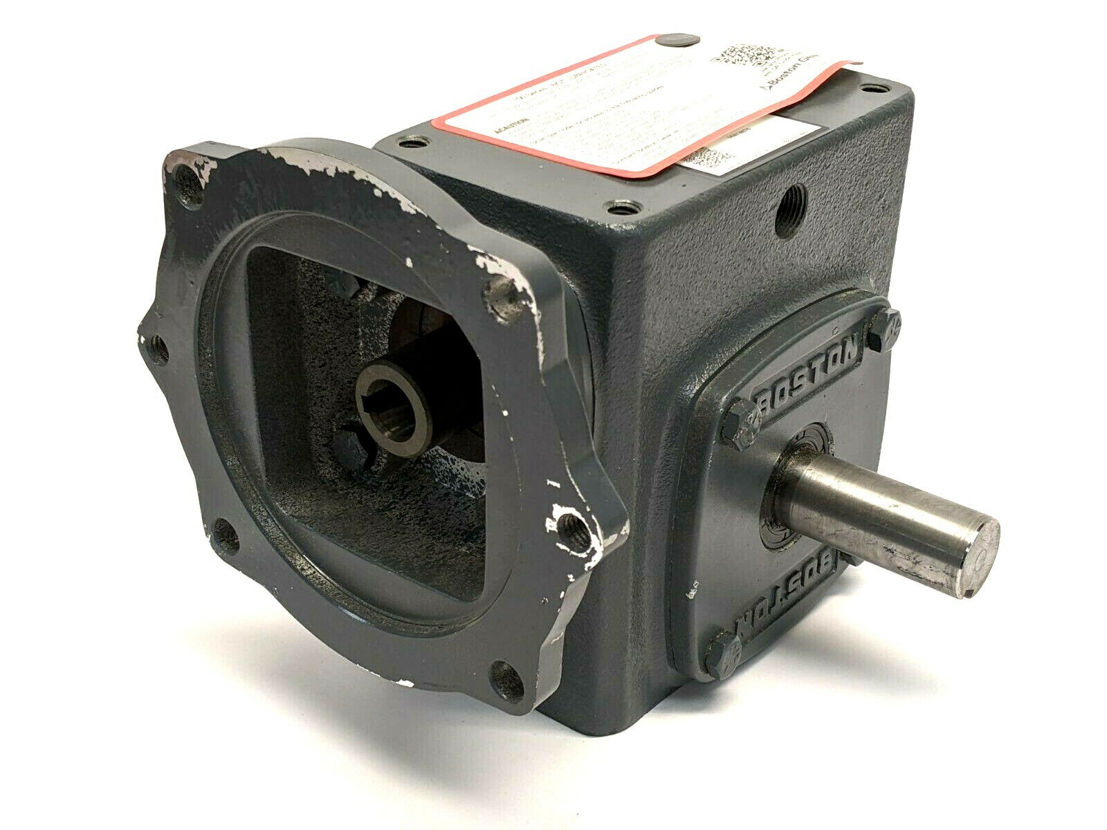 Boston Gear F721-40-B5-J Speed Reducer 0.81HP 40:1 Ratio 5/8" Input 1" Output - Maverick Industrial Sales