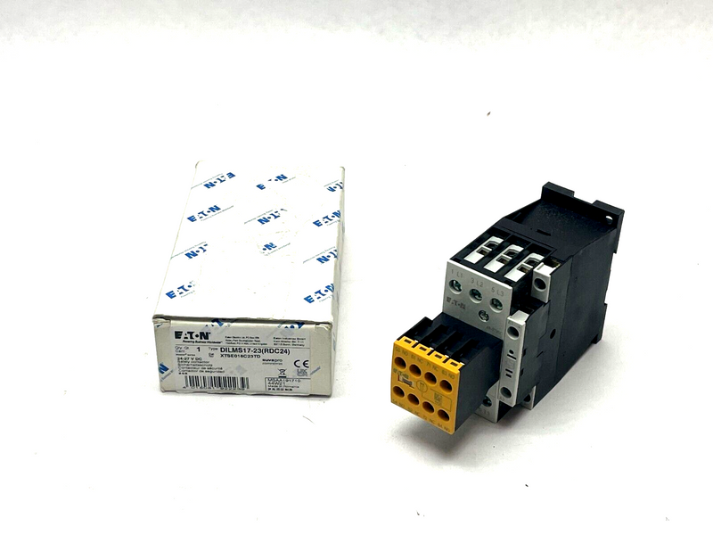 Eaton XTSE018C23TD Safety Contactor DILMS17-23(RDC24) - Maverick Industrial Sales