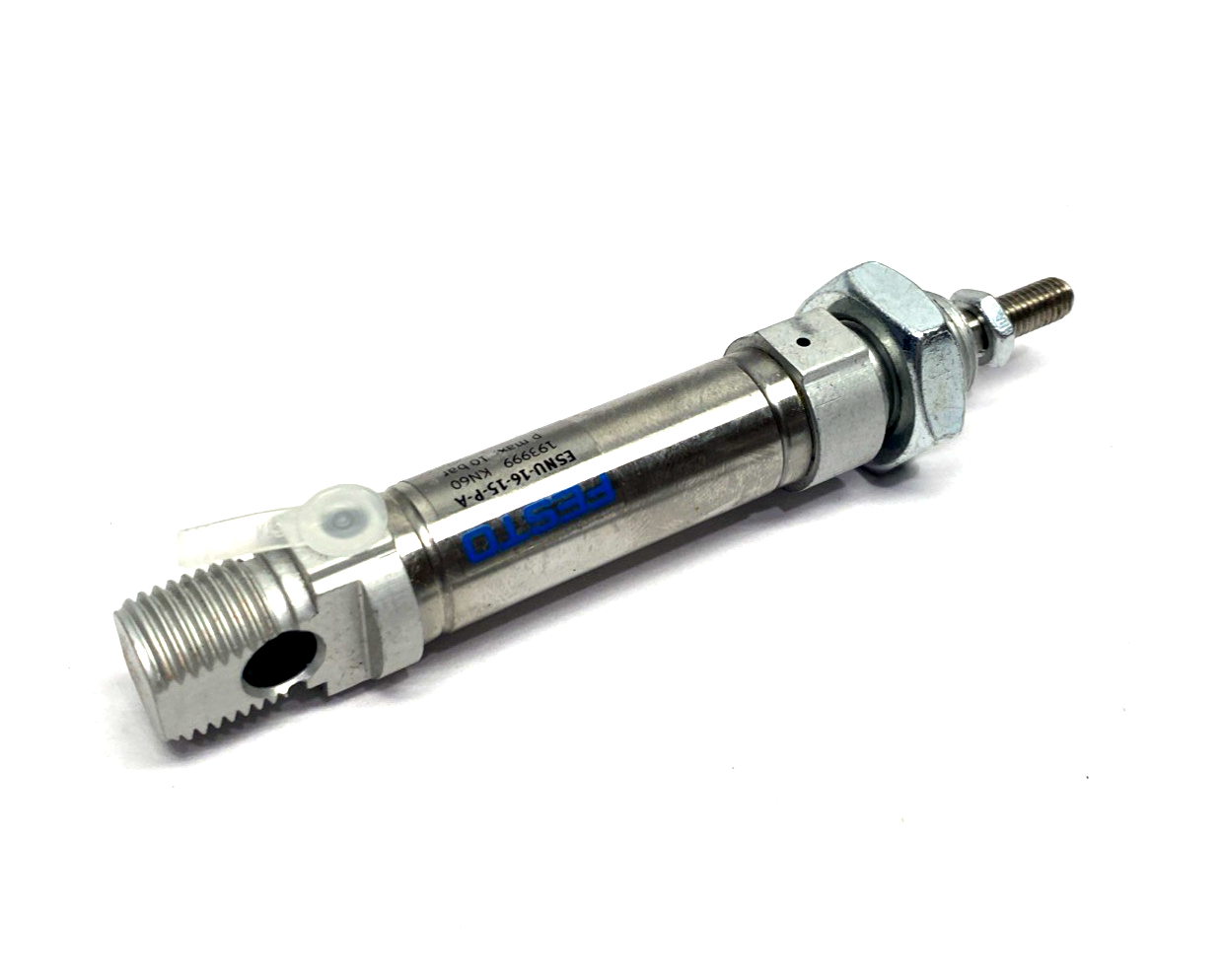 Festo ESNU-16-15-P-A Pneumatic Cylinder 16mm Bore 15mm Stroke 193999 - Maverick Industrial Sales