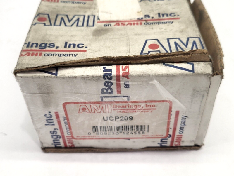 AMI UCP209 Wide Set Screw Pillow Block Bearing Iron Housing 45mm - Maverick Industrial Sales