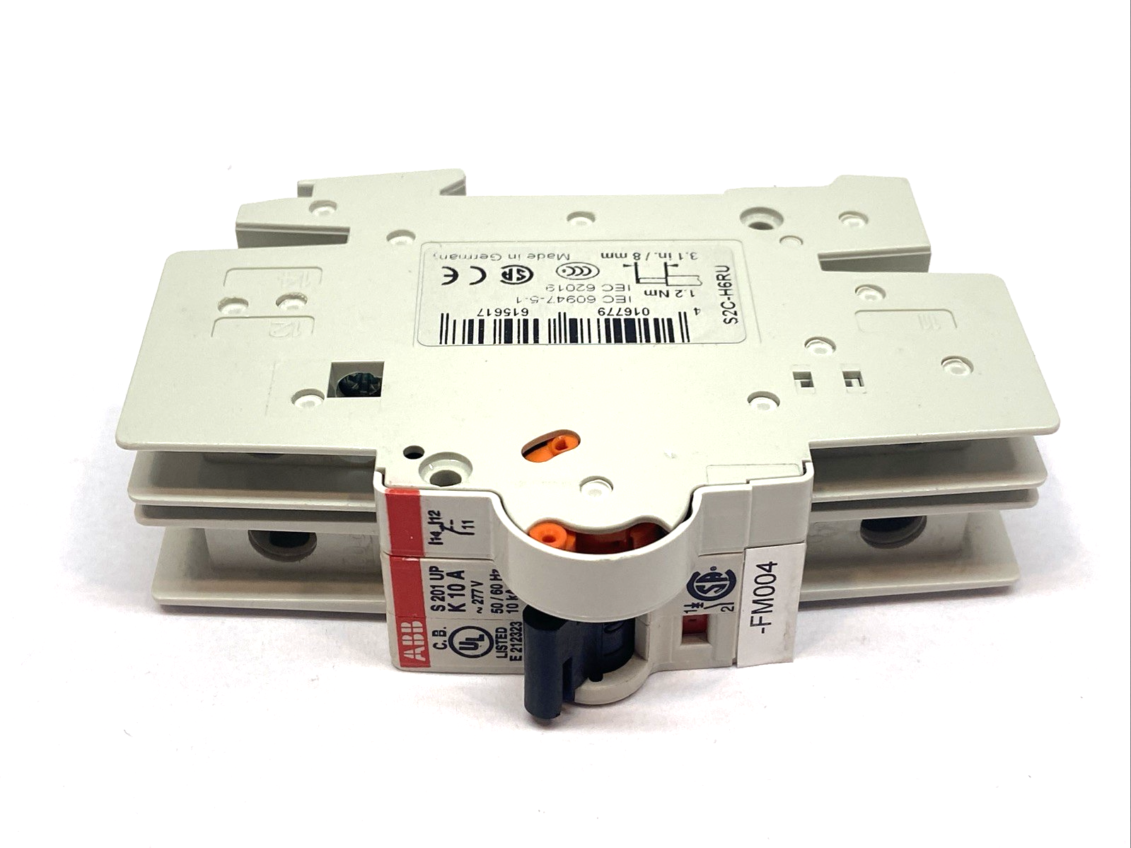 ABB S201UP-K10A Miniature Circuit Breaker 1P 10A 277V 50/60HZ - Maverick Industrial Sales