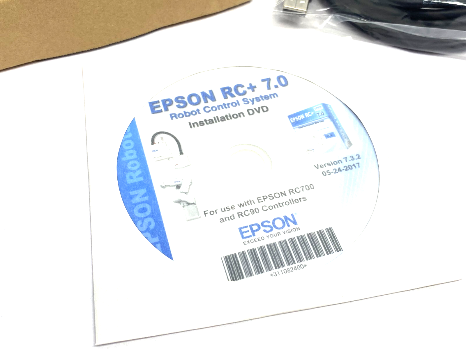 Epson R12N793031 Robot Control Installation Guide w/ Ethernet Patchcord - Maverick Industrial Sales