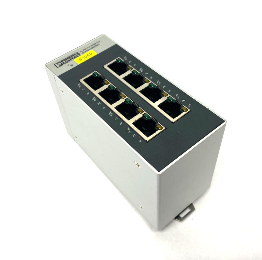 Phoenix Contact FL SWITCH SFNB 8TX Industrial Ethernet Switch 8-Port 2891002 - Maverick Industrial Sales