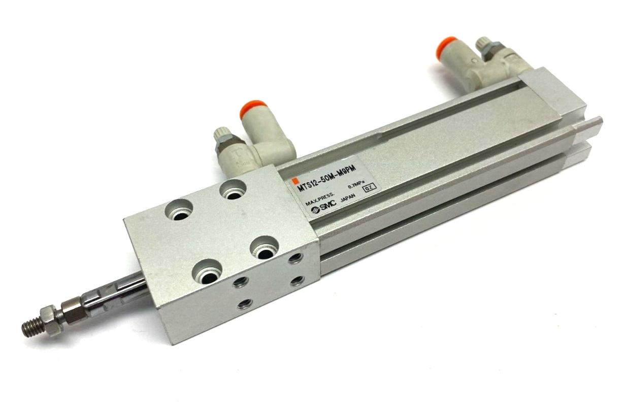 SMC MTS12-50M-M9PM Precision Spline Cylinder Non-Rotating 12mm Bore 50mm Stroke - Maverick Industrial Sales