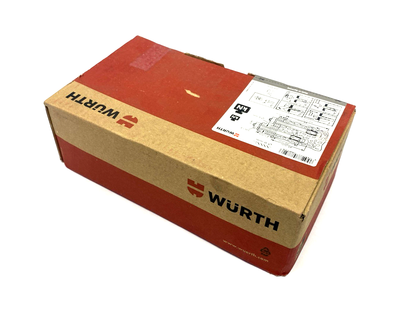 5928208010,5928 208 010 | Wurth 5928208010 Fixanchor W-FAZ/S Steel Concrete Anchor M8-10-21/75 BOX OF 100 - New - Maverick Industrial Sales