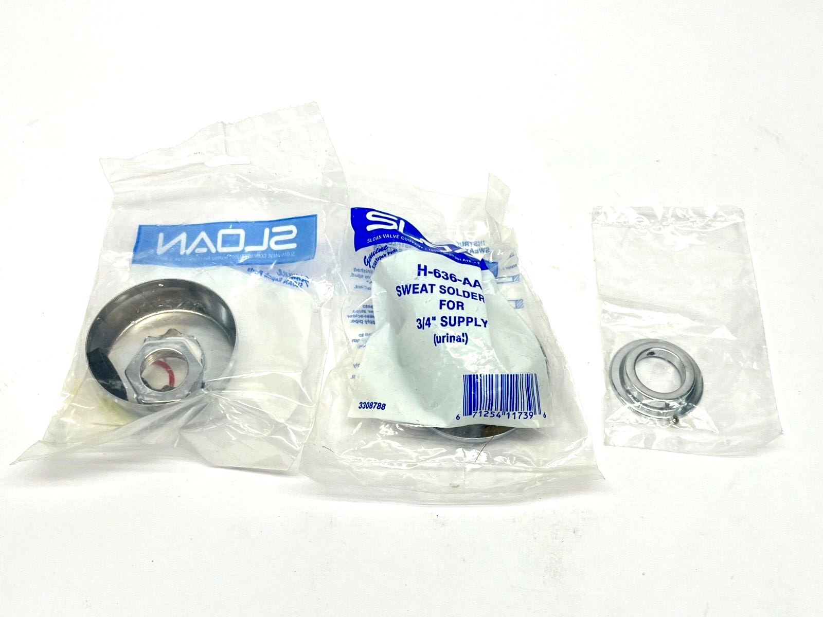 Sloan 3452673 Model 186-1 ESS Incomplete Part Set - Maverick Industrial Sales