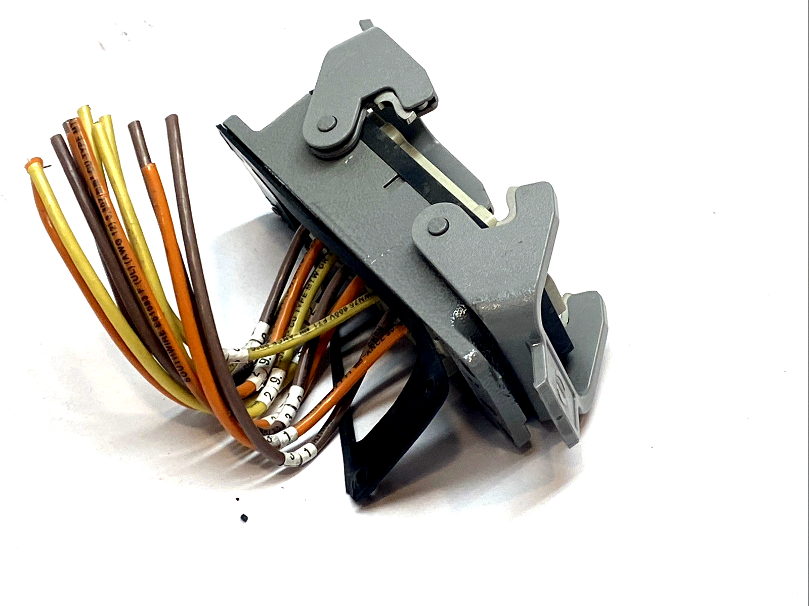 HARTING HAN 16B Hood Double Top Hook w/ 09330162601 Insert - Maverick Industrial Sales