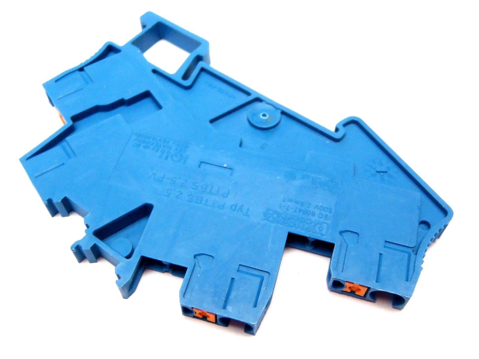 Phoenix Contact Typ PTTBS 2,5 PTTBS 2,5-PV Blue Terminal Blocks 500V LOT OF 20 - Maverick Industrial Sales